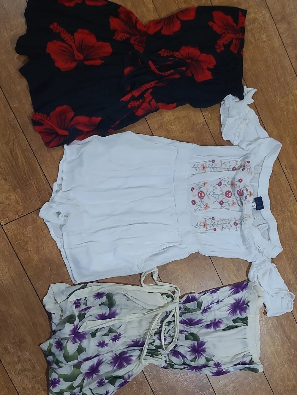 Lot Of 3 Rompers - Picture 1 of 7